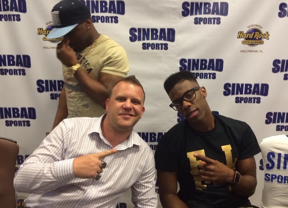 Norris Cole at Sinbad Sports